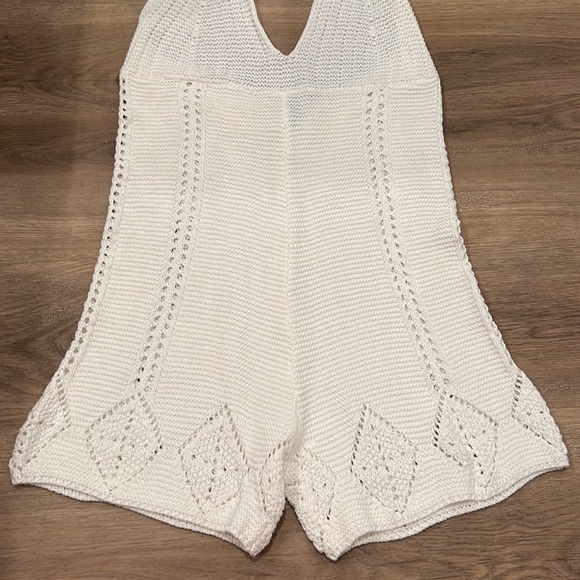 Out from under cream knit romper - Picture 3 of 6